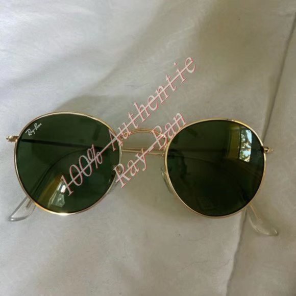 Ray-Ban Round Metal Comfortable Sunglasses 3447 50MM - Picture 1 of 6